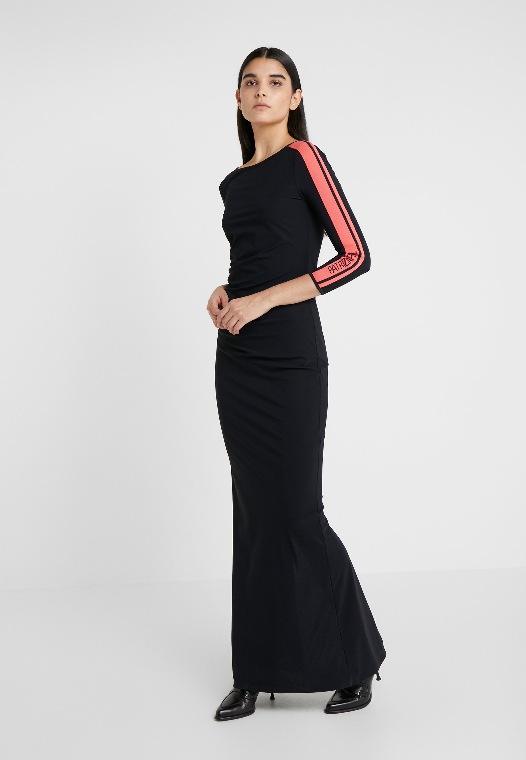 Patrizia Pepe ABITO DRESS Maxikjole nero Zalando.no Patrizia Pepe ABITO DRESS - Maxikjole - nero