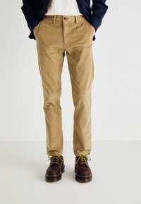 DOCKERS SMART FLEX MOTION SLIM - Chino hlače - harvest gold corduroy