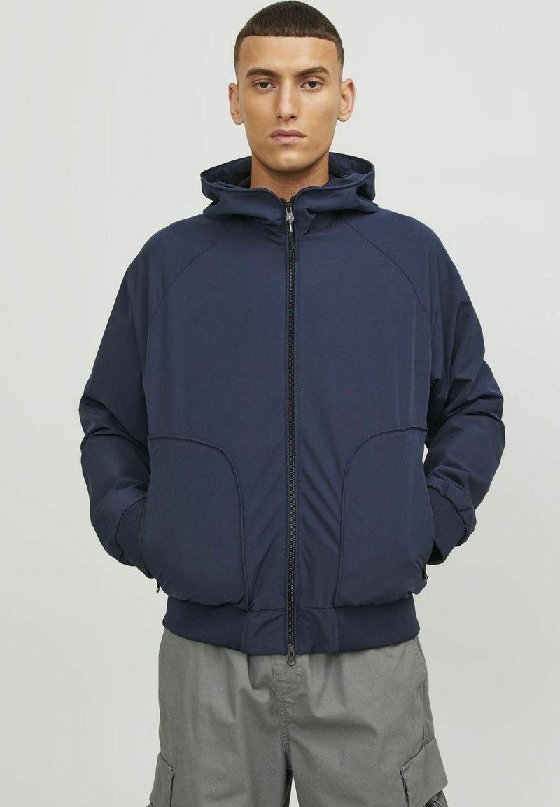 Jack & Jones REISSVERSCHLUSS - Ulkoilutakki - navy blazer