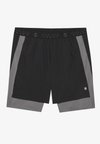 2 IN 1 SHORTS WITH DOUBLE CONTRAST LAYER - Sporta šorti - black/dark grey