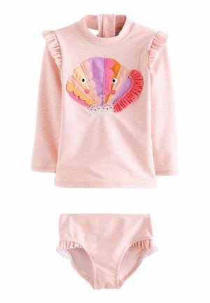 2 PIECE SET REGULAR FIT - Ujumistrikoo - peach pink