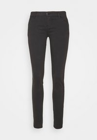 Emporio Armani Skinny-Farkut - black denim