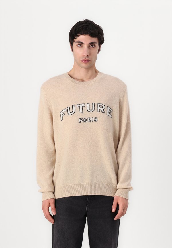 FUTURE PARIS - Jumper - beige chine