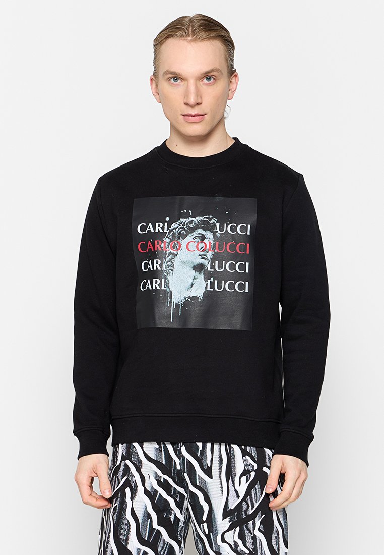 carlo colucci Sweater zwart carlo colucci Sweater zwart