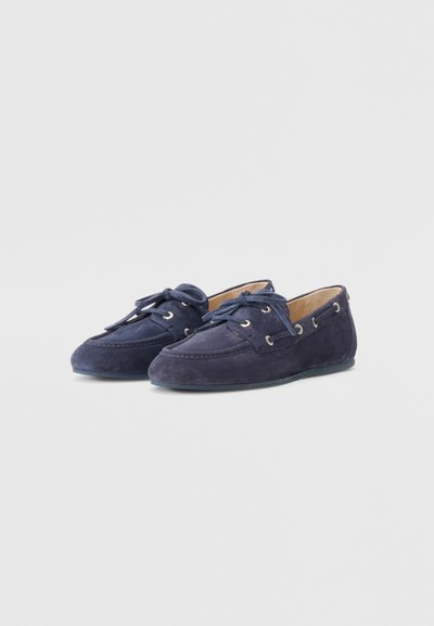 Stuart Weitzman TINSLEY MOCCASIN - Náuticos - nice blue