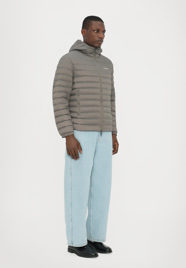 Down jacket - dark gull gray4