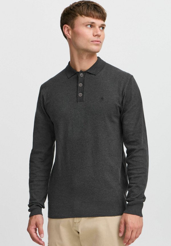 IDBELLOX - Long sleeved top - charcoal mix