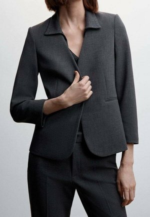 Blazer - mottled light grey