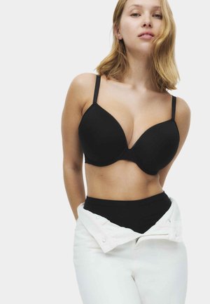 Marks & Spencer, 3 PACK WIRED PLUNGE BRAS (F-H) - Bøjle-bh - black mix