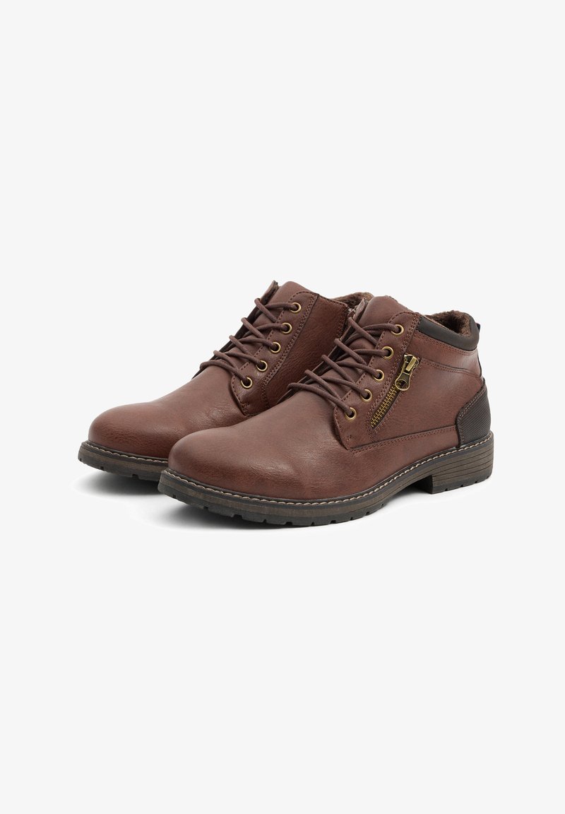 INSIDE COMBINADO CUELLO CREMALL - Botines - marron