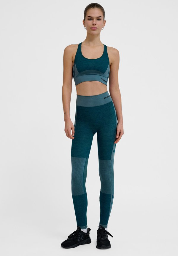 SEAMLESS - Sport-BH mit leichter Stützkraft - dark sea