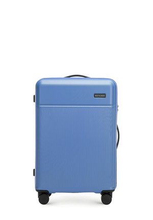 MEDIUM SUITCASE FROM ABS - Valise à roulettes - blue