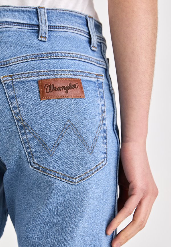 TEXAS - Straight leg jeans - skyline splash3