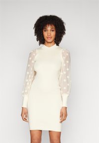 YAS YASDOTME DRESS  - Abito in maglia - birch