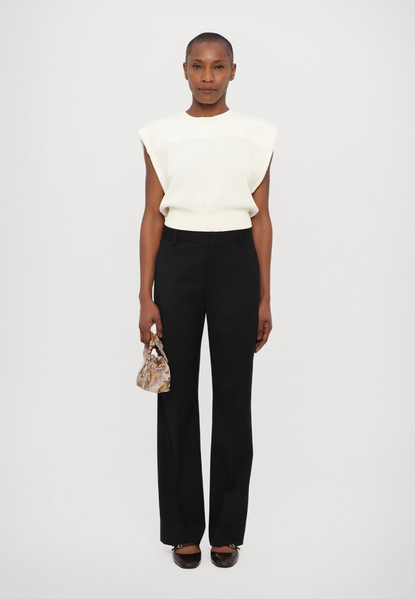 HIGH WAIST BOOTCUT TROUSERS - Trousers4