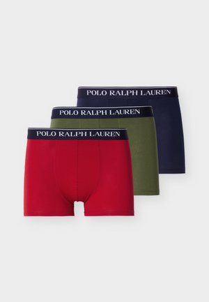 TRUNK 3 PACK - Trunks - navy/bristol red/sup olive