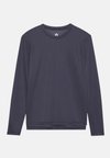 LONG SLEEVE SPORTS TOP WITH REFLECTIVE STRIP - Long sleeved top - dark grey