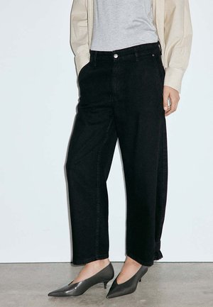 Mango, ADULT - Vaqueros rectos - black denim