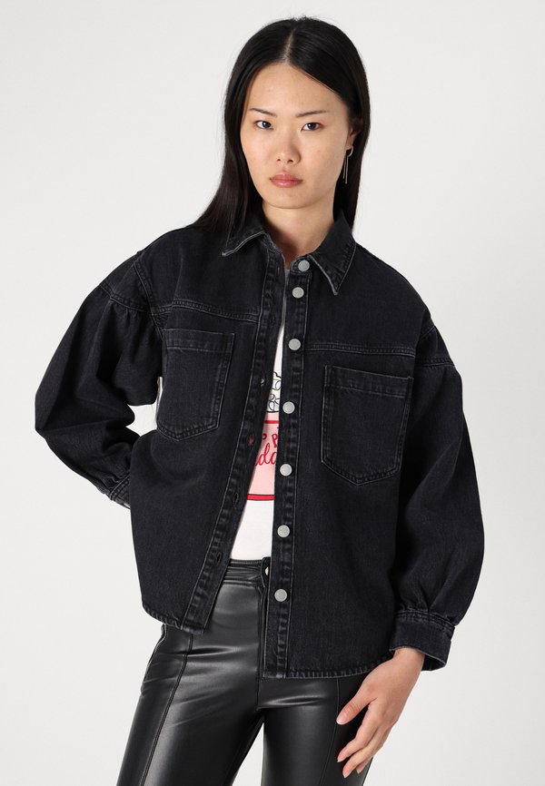 ONLANNI SHIRT JACKET - Denim jacket3