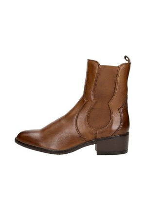 Cowboy-/Bikerlaarsjes - cognac