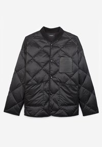 The Kooples Bunda z prachového peří - black