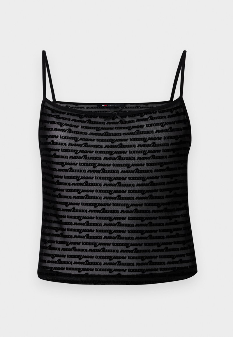 Tommy Jeans Top zwart Tommy Jeans Top zwart