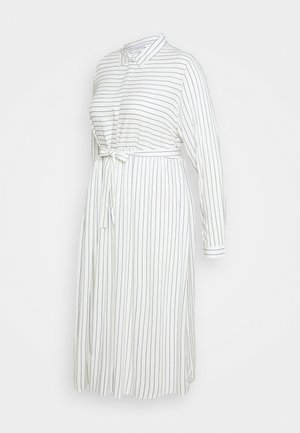MLALANYA MIDI DRESS - Sukienka koszulowa - snow white/crown blue