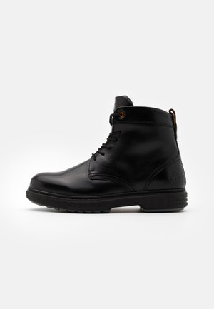 BOOT - Botki sznurowane - black