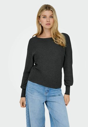 ONLADALINE LIFE NOOS - Pullover - dark grey melange