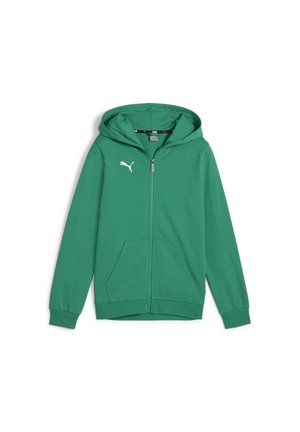 Felpa con cappuccio - sport green white