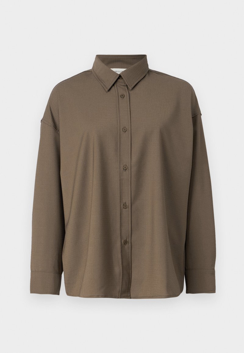 American vintage Overhemdblouse donkergroen American vintage Overhemdblouse donkergroen