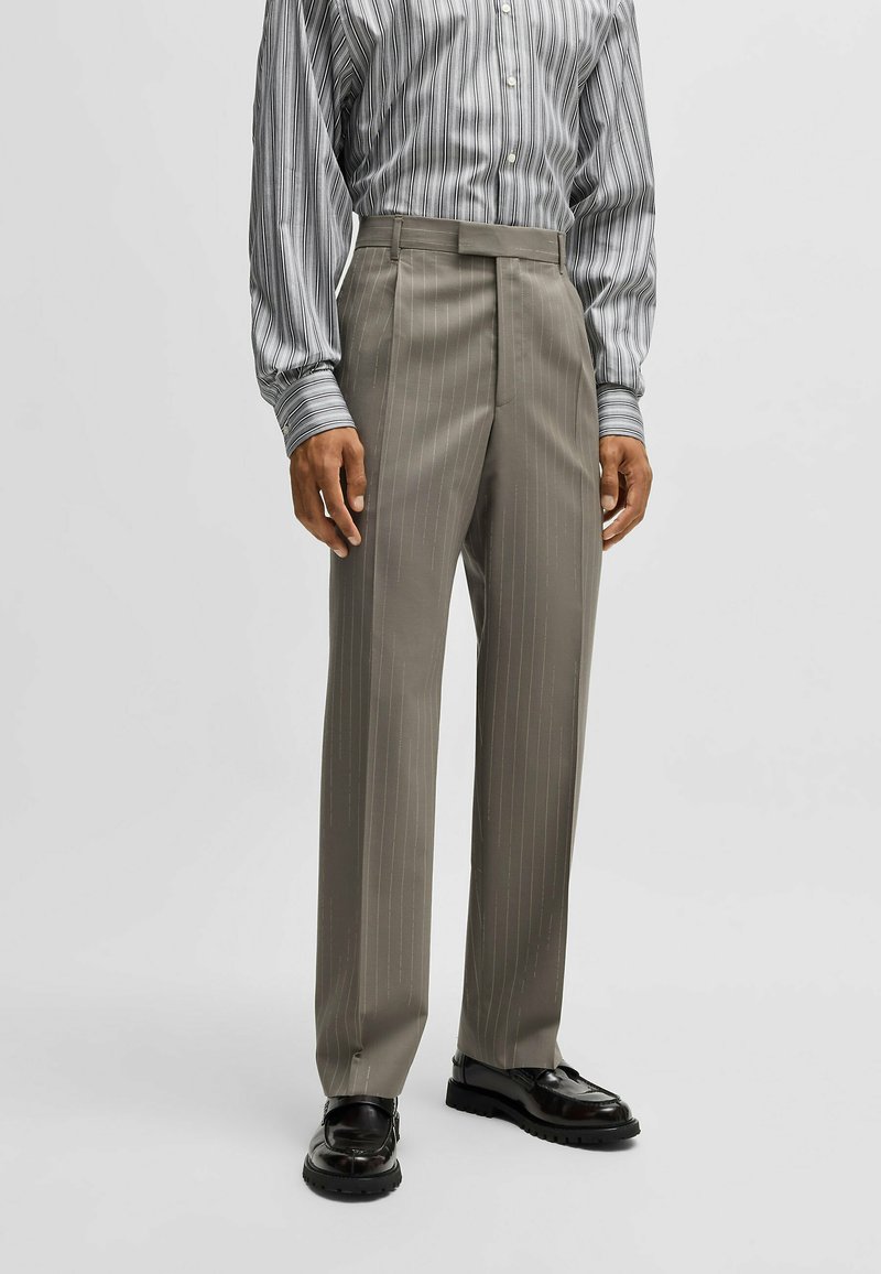 BOSS - CRUSHER - Trousers - open grey nineteen, Enlarge