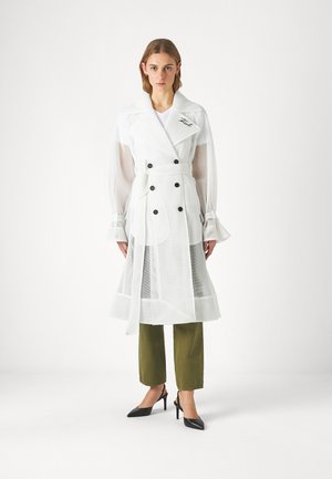 KARL LAGERFELD HUN KIMS EDIT COAT - Trenssi - white