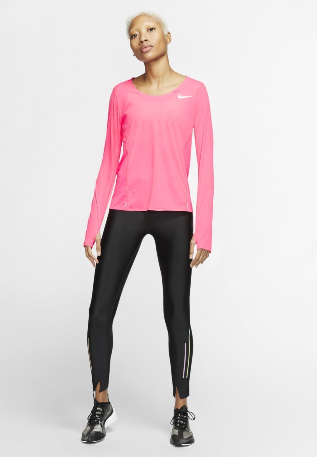 digital pink nike shirt