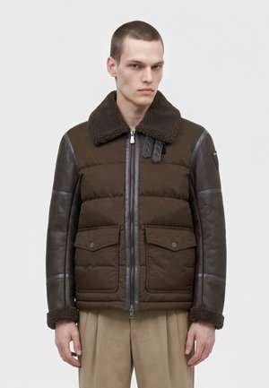 Blauer, ASHMERST - Veste en similicuir - deep brown