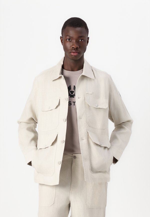 FORGE OVERSHIRT - Summer jacket - stone beige3