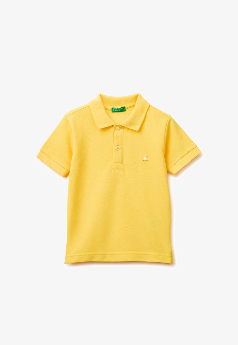 United Colors of Benetton SHORT-SLEEVED POLO IN PURE .. - Polo - yellow/jaune - ZALANDO.FR