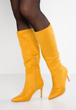 Høje støvler/ Støvler - dark yellow