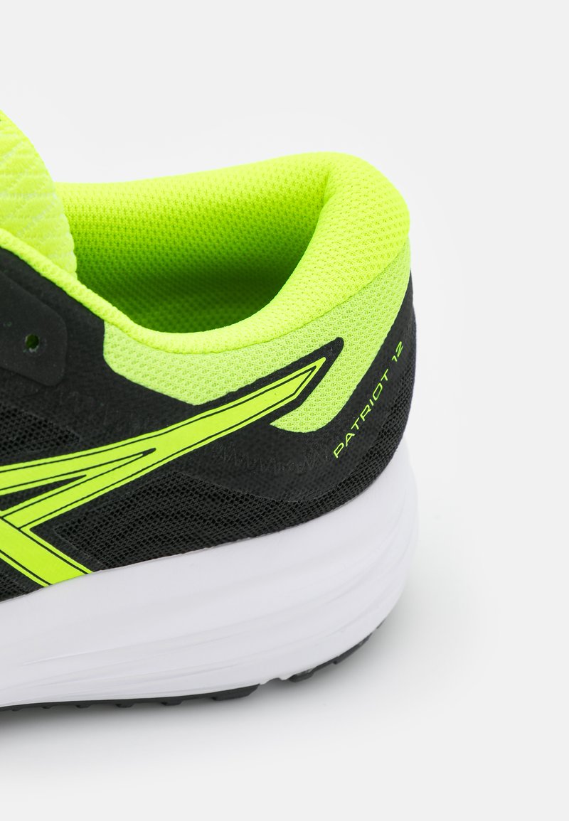 Herren Laufschuhe | ASICS PATRIOT 12 Laufschuh Neutral black/safety yellow/schwarz - ZO57520 Herren Laufschuhe | ASICS PATRIOT 12 Laufschuh Neutral black/safety yellow/schwarz - ZO57520