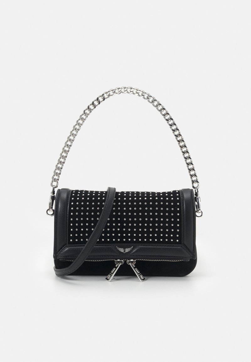 Zadig & Voltaire ROCK NANO NOVEL GRAINED Handbag noir/black