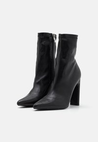 RAID Bottines à talons hauts - black