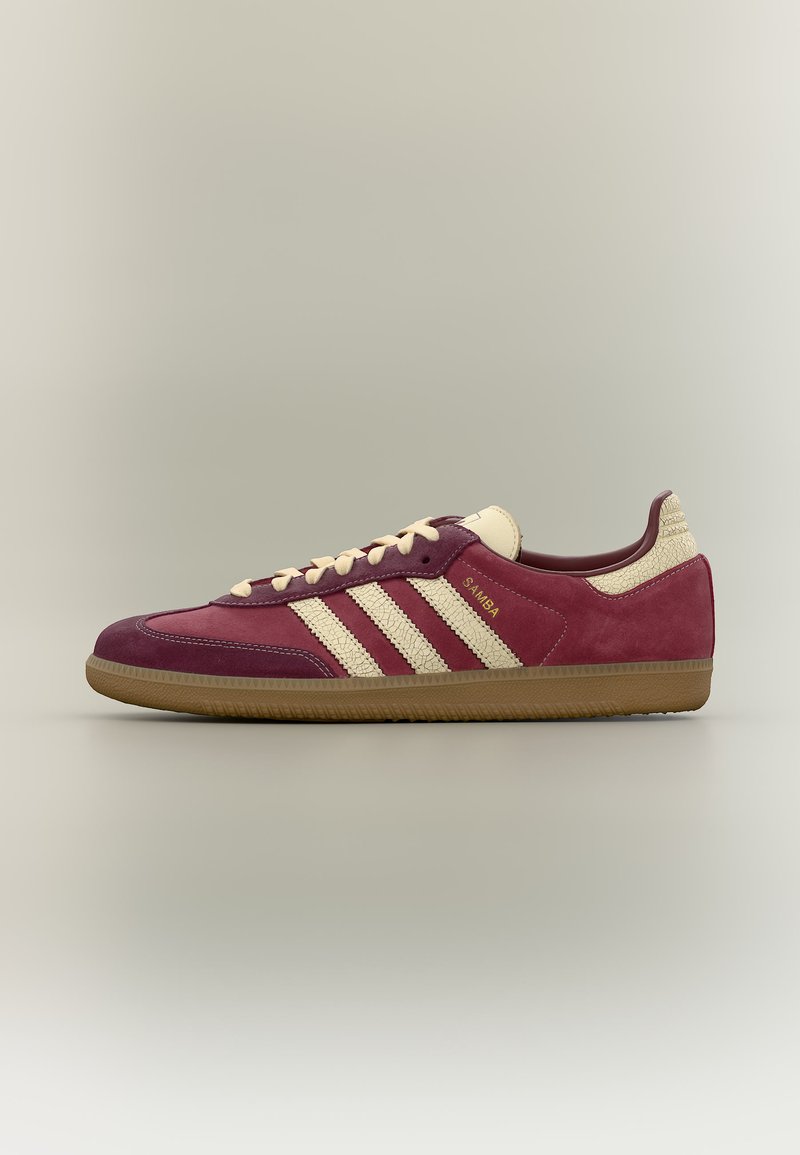 adidas Originals SAMBA OG shadow red/warm vanilla/bordeaux