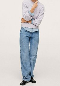 Mango Strickpullover - purple