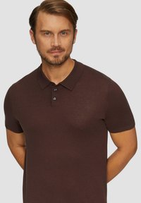 s.Oliver BLACK LABEL Poloshirt - mokka