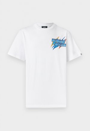 SPEED RIPPER - Nyomott mintás póló - white