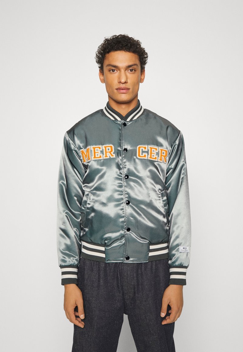 Mercer Amsterdam THE MERCER VARSITY Bomber Jacket olive Zalando.co.uk