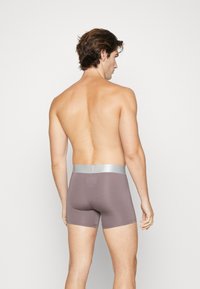 Calvin Klein Underwear BOXER BRIEF 3 PACK CKR STEEL MICRO - Apakšbikses - black/sparrow/garden topiary