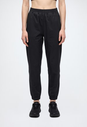 Even&Odd active by Zalando, RUNNING TROUSERS WIH REFLECTIVE STRIP - Панталони за открито - black