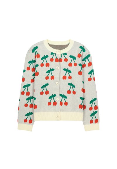 JELLY MALLOW CHERRY CARDIGAN - Kardiganas - ivory