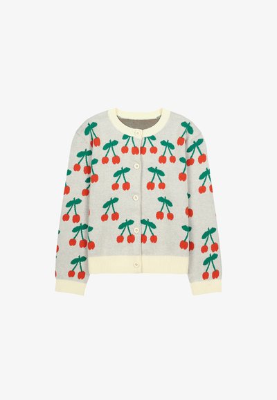 JELLY MALLOW CHERRY CARDIGAN - Cardigan - ivory